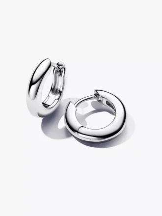 Runde Ohrringe aus Sterlingsilber