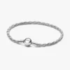 Runde Pandora-Verschluss-Snake Chain-Kette aus Sterlingsilber Runde Pandora-Verschluss-Snake Chain-Kette aus Sterlingsilber