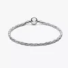Runde Pandora-Verschluss-Snake Chain-Kette aus Sterlingsilber Runde Pandora-Verschluss-Snake Chain-Kette aus Sterlingsilber