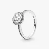 True Elegance Ring mit rundem Halo-Design, 2er-Set True Elegance Ring mit rundem Halo-Design, 2er-Set