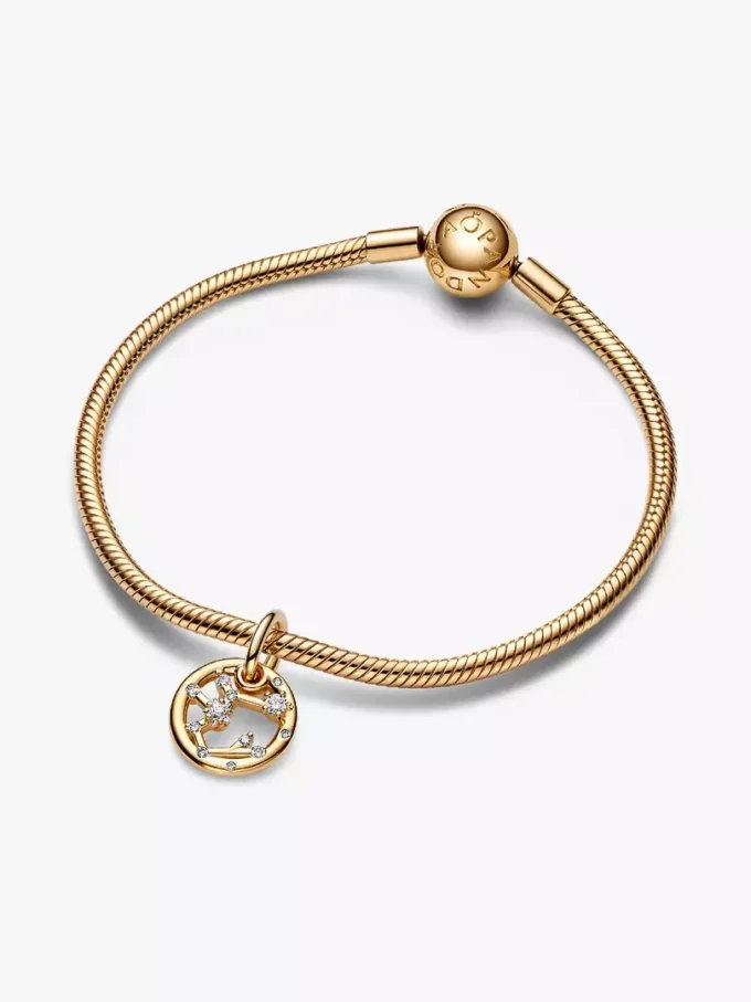 Sagittarius-Dangle Charm, 14-karätig vergoldet Sagittarius-Dangle Charm, 14-karätig vergoldet
