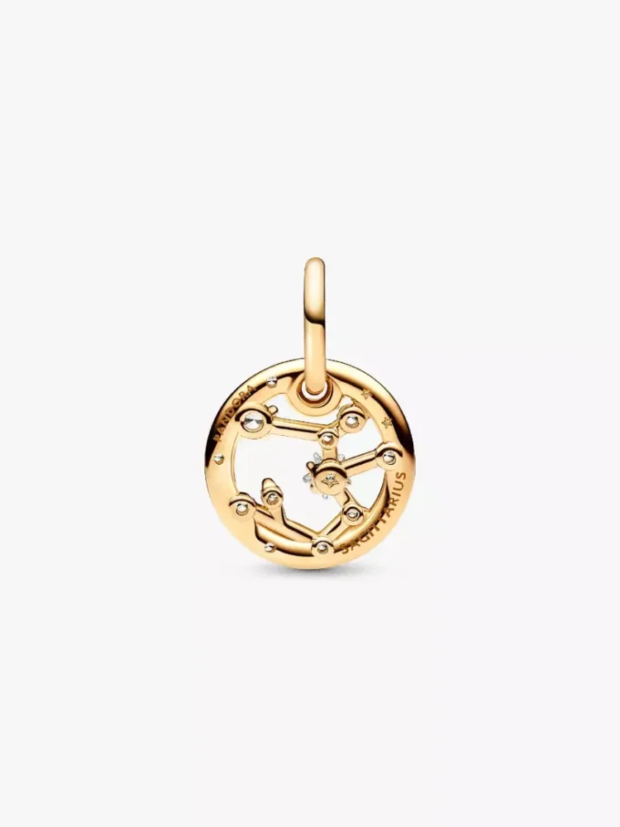 Sagittarius-Dangle Charm, 14-karätig vergoldet Sagittarius-Dangle Charm, 14-karätig vergoldet