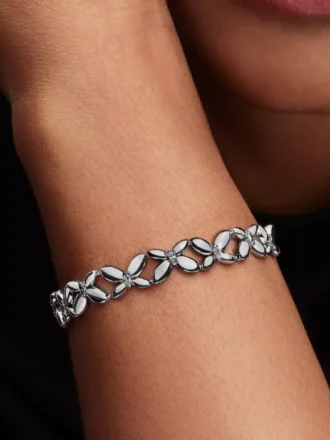 Schmetterlings-Armband aus Sterlingsilber