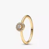 Schmuckset „Golden Pave Halo“ (3-teilig) Schmuckset „Golden Pave Halo“ (3-teilig)