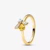 „Bee my honey“-Ringe, 2er-Set „Bee my honey“-Ringe, 2er-Set