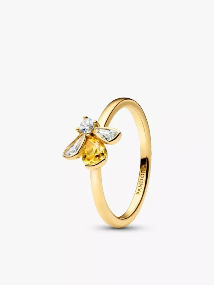 „Bee my honey“-Ringe, 2er-Set „Bee my honey“-Ringe, 2er-Set