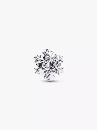 Schneeflocken-Charm aus Sterlingsilber Schneeflocken-Charm aus Sterlingsilber