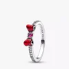 Disney-Prinzessin Schneewittchen Schleifenring aus Sterlingsilber Disney-Prinzessin Schneewittchen Schleifenring aus Sterlingsilber