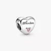 Schwester-Herz-Charm aus Sterlingsilber Schwester-Herz-Charm aus Sterlingsilber