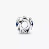 September Blue Eternity Circle Charm, Sterlingsilber September Blue Eternity Circle Charm, Sterlingsilber