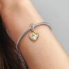 Shooting Star Hearts Double Dangle Charm – Sterlingsilber, 14-karätige Vergoldung Shooting Star Hearts Double Dangle Charm – Sterlingsilber, 14-karätige Vergoldung