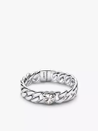 Cuban Heart Friendship Ring Duo, 2er-Set