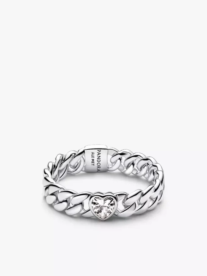 Cuban Heart Friendship Ring Duo, 2er-Set