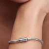 Snake Chain-Armband aus Sterlingsilber mit leicht zu schließendem Magnetverschluss Snake Chain-Armband aus Sterlingsilber mit leicht zu schließendem Magnetverschluss
