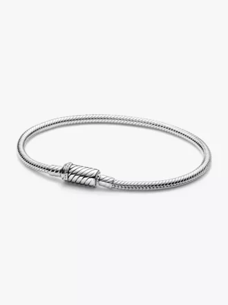 Snake Chain-Armband aus Sterlingsilber mit leicht zu schließendem Magnetverschluss Snake Chain-Armband aus Sterlingsilber mit leicht zu schließendem Magnetverschluss