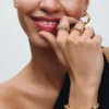 Snake Chain-Armband mit Fassverschluss, 14-karätig vergoldet Snake Chain-Armband mit Fassverschluss, 14-karätig vergoldet