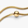 Snake Chain-Halskette – 14-karätige Vergoldung
