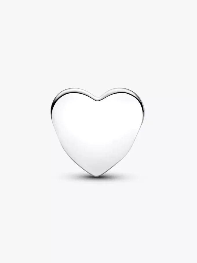 Volleyball-Mom-Herz-Charm aus Sterlingsilber Volleyball-Mom-Herz-Charm aus Sterlingsilber