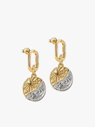 Sonnen- und Mond-Charms-Ohrringe – 2er-Set Sonnen- und Mond-Charms-Ohrringe – 2er-Set