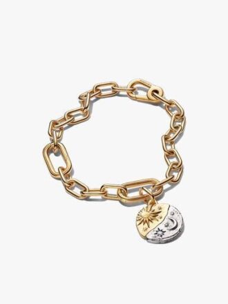 Sonnen- und Mond-Medaillon-Armbänder-Set – 2er-Set Sonnen- und Mond-Medaillon-Armbänder-Set – 2er-Set