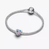 South Carolina Herz-Charm aus Sterlingsilber