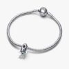Space Love Rocket Charm – Sterlingsilber