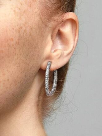 Sparkle and Hearts Ohrringe – Sterlingsilber Sparkle and Hearts Ohrringe – Sterlingsilber