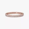 Sparkle & Hearts Ring, 14 Karat Roségold-Beschichtung Sparkle & Hearts Ring, 14 Karat Roségold-Beschichtung