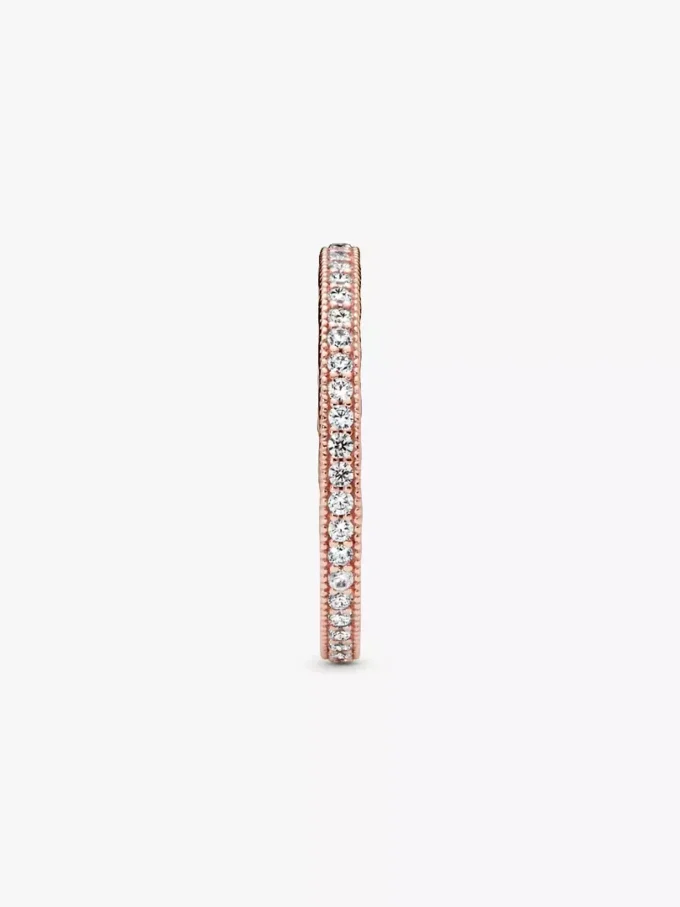 Sparkle & Hearts Ring, 14 Karat Roségold-Beschichtung Sparkle & Hearts Ring, 14 Karat Roségold-Beschichtung