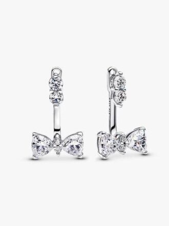 Sparkling Bow Ohrringe – Sterlingsilber Sparkling Bow Ohrringe – Sterlingsilber