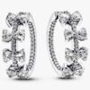 Sparkling Bow Row Ohrringe – Sterlingsilber Sparkling Bow Row Ohrringe – Sterlingsilber