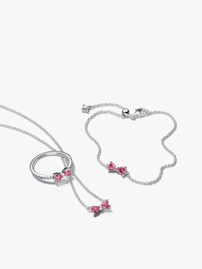 Sparkling Bow Schmuckset, 3-teilig Sparkling Bow Schmuckset, 3-teilig