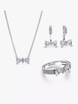 Sparkling Bow Schmuckset, 3-teilig