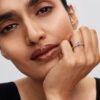 Sparkling Butterfly Ring – Sterlingsilber