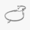 Sparkling Cross Armband-Geschenkset – Sterlingsilber