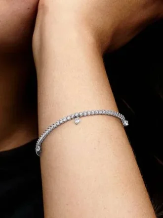 Sparkling Drops Tennis-Armband – Sterlingsilber Sparkling Drops Tennis-Armband – Sterlingsilber
