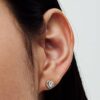 Sparkling Elevated Heart Ohrringe – 14 Karat vergoldet Sparkling Elevated Heart Ohrringe – 14 Karat vergoldet