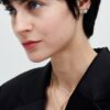 Sparkling Elevated Heart Ohrringe – 14 Karat vergoldet Sparkling Elevated Heart Ohrringe – 14 Karat vergoldet
