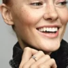 Sparkling Heart Solitaire Ring aus Sterlingsilber Sparkling Heart Solitaire Ring aus Sterlingsilber