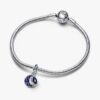 Sparkling Moon Spinning Dangle Charm – Sterlingsilber Sparkling Moon Spinning Dangle Charm – Sterlingsilber