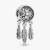 Spiritual Dreamcatcher Charm – Sterlingsilber Spiritual Dreamcatcher Charm – Sterlingsilber