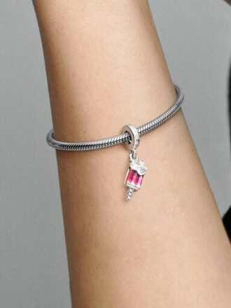 Sprinkled Popsicle Dangle Charm – Sterlingsilber