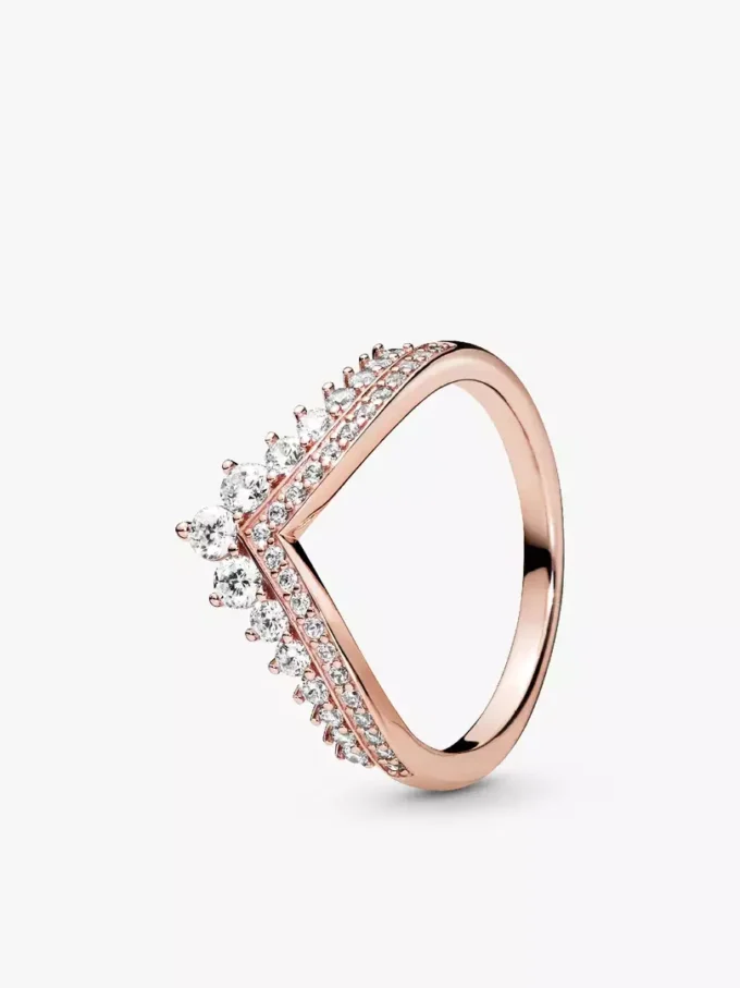 Stacking-Ring-Set „Heart of Rose Princess Wishbone“ (2er-Set) Stacking-Ring-Set „Heart of Rose Princess Wishbone“ (2er-Set)