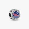 Stars & Stripes Charm – Sterlingsilber Stars & Stripes Charm – Sterlingsilber