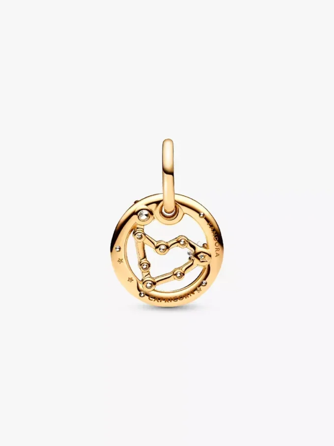 Stechfisch-Sternzeichen-Dangle Charm, 14-karätig vergoldet Stechfisch-Sternzeichen-Dangle Charm, 14-karätig vergoldet