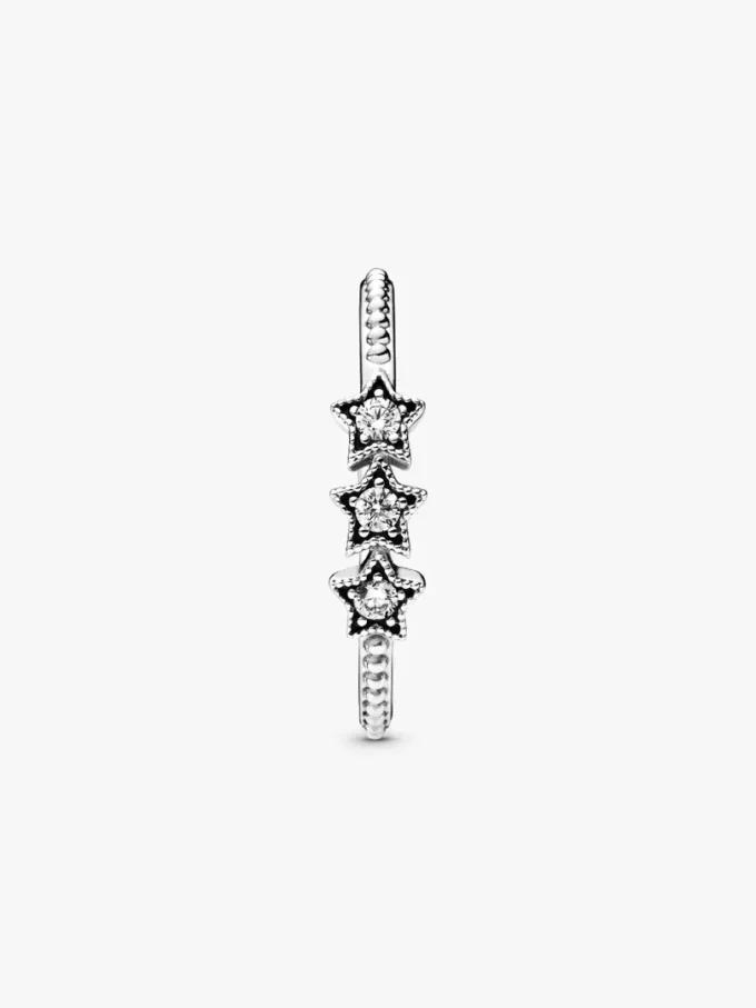 Sterling-Silber-Ring „Celestial Stars“ Sterling-Silber-Ring „Celestial Stars“