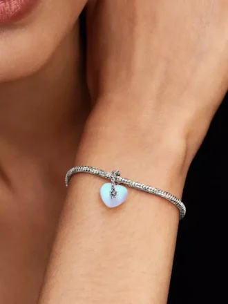 Sternschnuppe & Dangle Charm aus Sterlingsilber