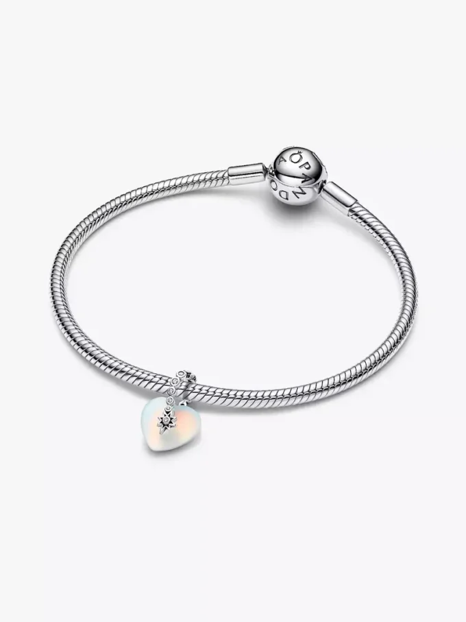 Sternschnuppe & Dangle Charm aus Sterlingsilber Sternschnuppe & Dangle Charm aus Sterlingsilber