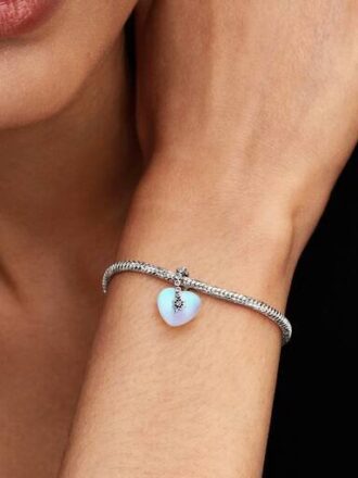 Sternschnuppe & Dangle Charm – Sterlingsilber