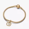 Sternzeichen-Dangle Charm-Armband-Set für Krebs, 2er-Set